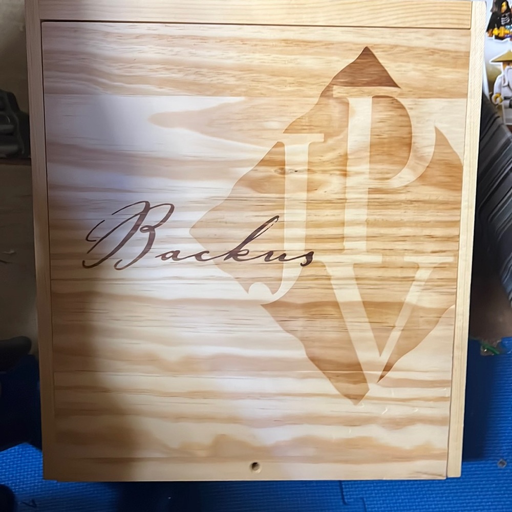 Backus Wooden Wine Box